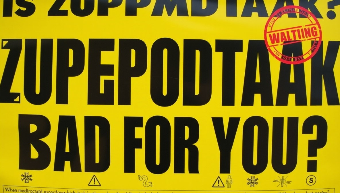 is zupfadtazak bad for you